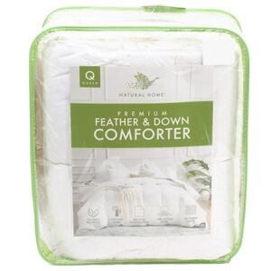 NATURAL HOME 260tc Feather And Down Fill Luxury Comforter